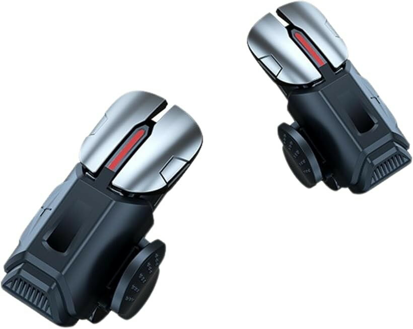 Rakuten - スマホゲーム コントロール モバイルゲーミング用 合金製 射撃ボタン iPhone/Android ゲーム対応 (本体のみ)