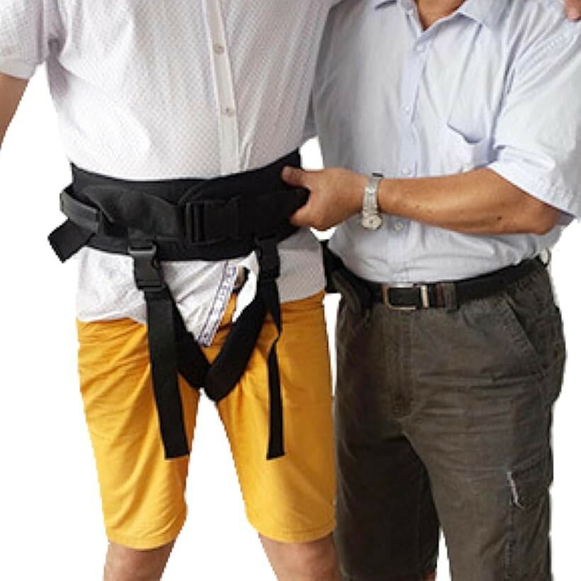 Rakuten - 介護ベルト 立ち上がり補助 介助ベルト 介護用品 歩行サポート 移乗 移動 ハーネス リハビリ 車椅子車いす (Lサイズ)