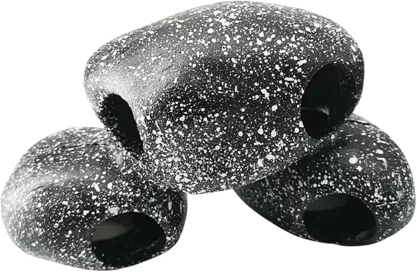 水槽 オブジェ 隠れ家 石 岩 アクアリウム オーナメント シェルター 陶器 メダカ 熱帯魚 金魚  ...