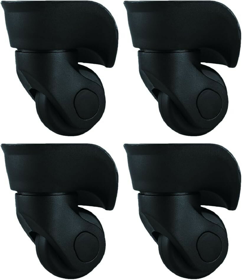 Rakuten - スーツケースキャスター キャリーケース 交換用キャスター 360度回転 4個セット Aタイプ