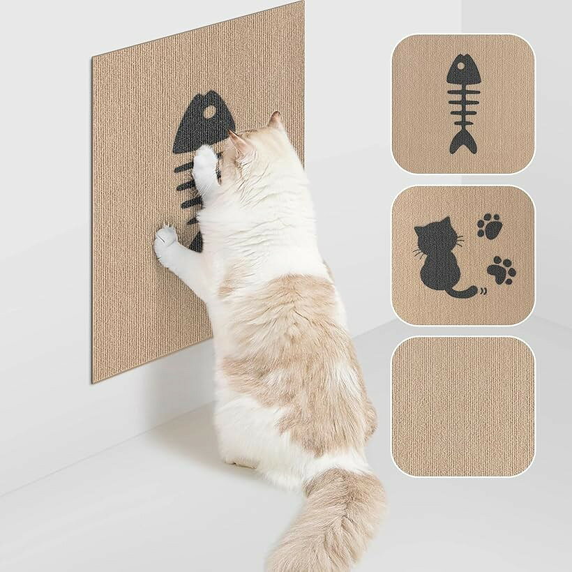 バリエーションコード : 2br0o89tcj商品コード2buh0g3w4t商品名BOBO 猫爪研ぎシート 猫用爪とぎマット つめとぎ 猫 猫のツリースタンドの交換部品 DIY自由な組み立て カット可能な粘着式猫ソファプロテクターブランドボーボーカラー魚骨サイズ等40x60cm「家具・壁・床を守る猫の爪研ぎ専用設計」高密度ポリエステルで、猫の爪研ぎ行動をソファや壁面から誘導。鋭い爪でもほつれにくく、大切な家具やフローリングの傷をガード。犬の爪切り補助としてもご利用いただけます。「貼るだけ簡単・剥がしても跡残らず」強力粘着テープ付きで、柱・壁・家具の角に3秒で設置可能。剥がす際も粘着剤が残留せず、賃貸住宅や高級家具でも安心してご使用いただけます。＊コンクリート壁・塗装剥がれやすい表面は避けてください。「魚骨デザインxDIY自由」猫の興味を引く魚骨模様を採用。インテリアに溶け込むナチュラルカラーで、目立たずおしゃれに設置可能。ハサミで簡単カットできるため、棚の縁やキャットタワー周りなど、どんな形状にもフィットします。「ペットに優しい安全素材」有害物質フリーの天然ポリエステルを使用。子猫が舐めても、アレルギー体質のペットが触れても安心。独自の抗菌加工で、においの定着を防ぎます。「ご使用上の注意」＊粘着力を保つため、設置前はほこりを拭き取り平らな面に貼ってください＊直射日光・高温多湿環境でのご使用はお控えください＊破損部分はペットが誤食する恐れがあるため、速やかに切り替えてください。「サイズ」 40x60cm※ 他ネットショップでも併売しているため、ご注文後に在庫切れとなる場合があります。予めご了承ください。※ 品薄または希少等の理由により、参考価格よりも高い価格で販売されている場合があります。ご注文の際には必ず販売価格をご確認ください。※ 沖縄県、離島または一部地域の場合、別途送料の負担をお願いする場合があります。予めご了承ください。※ お使いのモニタにより写真の色が実際の商品の色と異なる場合や、イメージに差異が生じることがあります。予めご了承ください。※ 商品の詳細（カラー・数量・サイズ 等）については、ページ内の商品説明をご確認のうえ、ご注文ください。※ モバイル版・スマホ版ページでは、お使いの端末によっては一部の情報が表示されないことがあります。すべての記載情報をご確認するには、PC版ページをご覧ください。