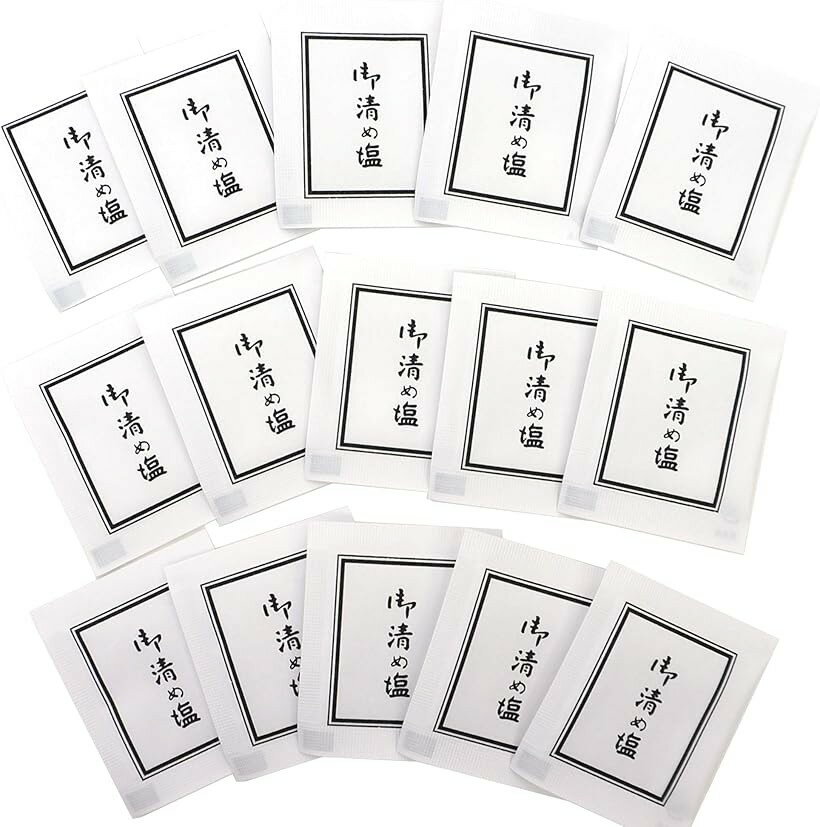 お清め塩 使い切り 携帯用 30個入り 持ち運び用 お祓い パワースポット 邪気払い k-30