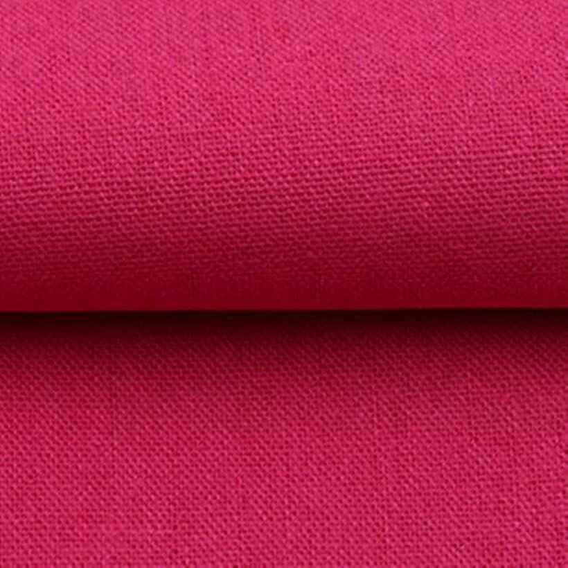 互換品 全19色 手芸用 綿 麻 カラー 生地 布 無地 単色 約幅1.5mx2m チェリーピンク (チェリーピンク)