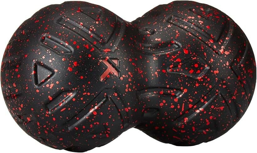 TriggerPoint マッサージボール フォームローラー ストレッチボール Universal Massage Roller 直径12.7cm x スタンダード ローラータイプ (ブラック, 幅20.32cm 高さ12.7cm)