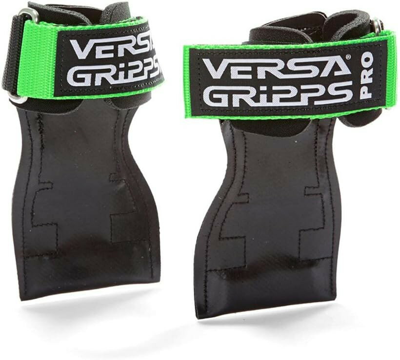 PRO パワーグリップ 筋力トレーニング・リストラップ (Green/緑, SM:15.6-18.0cm)