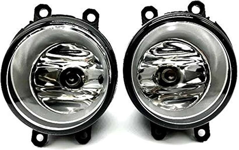 互換品トヨタ フォグランプ ユニット 純正交換用 LED化 HID対応 左右セット TOYOTA リレーハーネス有 (TOYOTA, リレーハーネス 有)