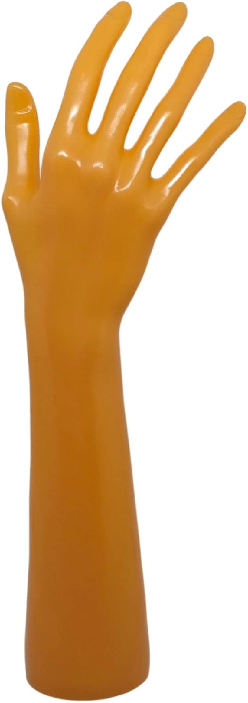morytrade ハンドマネキン トルソー レディース デッサン 模型 女性 右手 32cm (肌色(黄土色))
