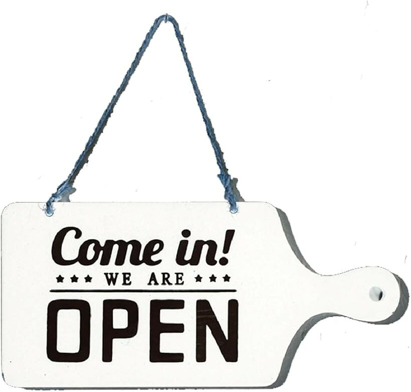 OPEN CLOSED 看板 木製 開店 閉店 ウッド インテリア 店舗 営業中 サイン プレート...