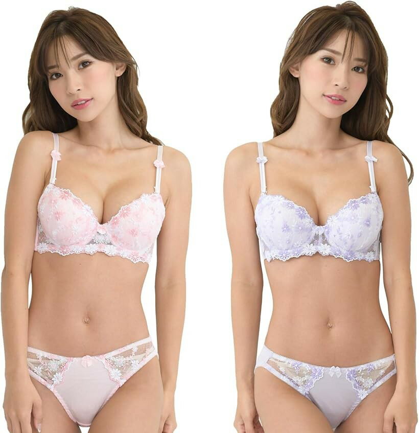 バリエーションコード : 2b8qj3h859商品コード2b68xf09ns商品名レディース ブラ ブラジャー ショーツ 下着 上 下 セット 女性 カップ 取り外しブランドSmile lala(スマイル ララ)カラーピンク＆パープルサイズ等B65パステルカラーが可愛いブラ＆ショーツセットになります小花とパステルカラー女の子らしいアイテムとなっております。着るだけで彼の心をぎゅっと掴むこと間違いなし女性のみならず男性からの人気も強い花柄は年齢を問わず大人気の商品ですいつもはシンプルな下着ばかり選びがちな方もこの機会にチャレンジしてみてはいかがでしょうか。また， こちらの商品は3/4カップブラジャーになっております。3/4カップブラジャーとはカップの上部1/4を斜めにカットしたブラジャーです。脇から胸を寄せ、キレイな谷間を作ってくれるのも嬉しいポイントです小さめのお胸の方、バスト間隔の広い方（開いた胸の方）、ハト胸の方、お胸の位置が低めの方にはこちらの3/4カップブラが大変オススメとなっております。お胸を大きく、キレイに魅せてくれます。※ 他ネットショップでも併売しているため、ご注文後に在庫切れとなる場合があります。予めご了承ください。※ 品薄または希少等の理由により、参考価格よりも高い価格で販売されている場合があります。ご注文の際には必ず販売価格をご確認ください。※ 沖縄県、離島または一部地域の場合、別途送料の負担をお願いする場合があります。予めご了承ください。※ お使いのモニタにより写真の色が実際の商品の色と異なる場合や、イメージに差異が生じることがあります。予めご了承ください。※ 商品の詳細（カラー・数量・サイズ 等）については、ページ内の商品説明をご確認のうえ、ご注文ください。※ モバイル版・スマホ版ページでは、お使いの端末によっては一部の情報が表示されないことがあります。すべての記載情報をご確認するには、PC版ページをご覧ください。＊日本規格の海外製造品でございます。品質はMade in Japanと比較しても遜色はございません。クオリティの高い品質でご提供させていただいております。＊順次パッド無しに変わっていきますが、しばらくの間パッド有りと無の商品が混在いたします。こちらもご了承くださいませ。