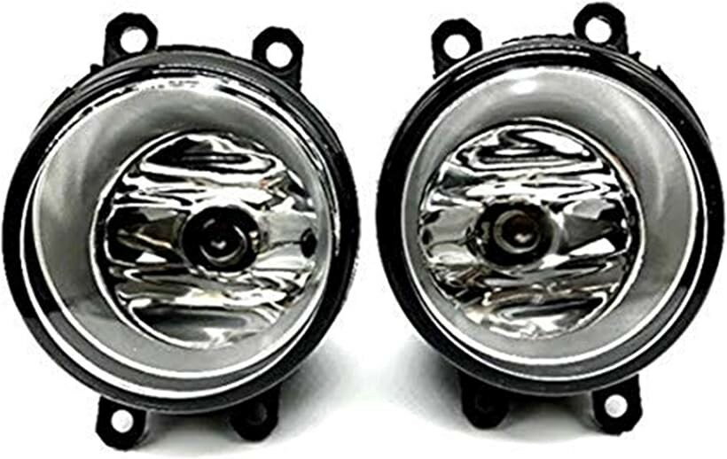 互換品トヨタ フォグランプ ユニット 純正交換用 LED化 HID対応 左右セット TOYOTA リレーハーネス 無 (TOYOTA, リレーハーネス 無)