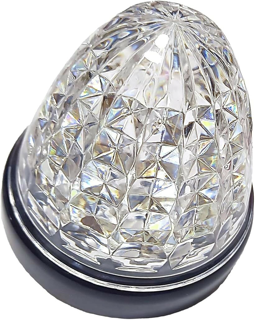 互換品 カスタマイズ 24V トラック用 LED マーカーランプ サイド クリスタルカット...