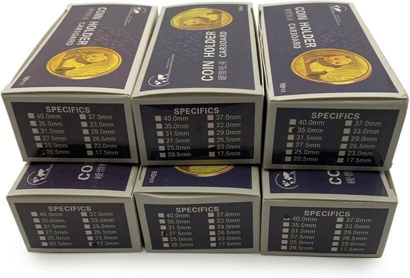 Currency Related Goods - イエスクラッシー 紙製コインホルダー 厚紙製コインホルダー ユーロコインケース セントコインケース ユーロコインホルダー コインコレクションファイル