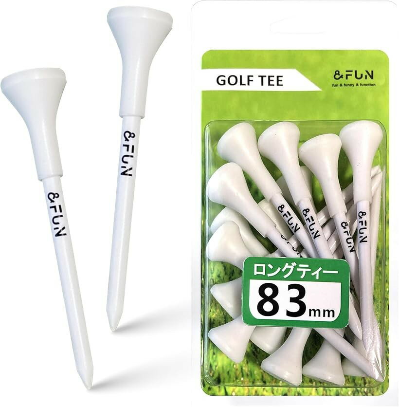 バリエーションコード : 2brypi8s8i商品コード2brypjjo46商品名ラバーヘッドロングティー Simple 83mm 15本入中上級者 乗せやすい 折れにくい ゴルフティーブランド＆FUNカラーProホワイト・ラバーヘッドで優れた耐久性・ボールがサッと乗る安定感・プロが行う “指で高さを決める” ティーアップが簡単に再現・ティーを飛ばしても見つけやすいカラーで紛失ストレス軽減・クラブヘッドに優しい素材でずっと安心。しかも折れにくい全長83mm 15本入 ＜Proブラック15＞＜Proパープル15＞＜Proビリジアン15＞＜Proホワイト15＞ ＜Proオレンジ15＞ ＜Stylishカラフル15/赤3・青3・黄緑3・黄色3・ピンク3＞※ 他ネットショップでも併売しているため、ご注文後に在庫切れとなる場合があります。予めご了承ください。※ 品薄または希少等の理由により、参考価格よりも高い価格で販売されている場合があります。ご注文の際には必ず販売価格をご確認ください。※ 沖縄県、離島または一部地域の場合、別途送料の負担をお願いする場合があります。予めご了承ください。※ お使いのモニタにより写真の色が実際の商品の色と異なる場合や、イメージに差異が生じることがあります。予めご了承ください。※ 商品の詳細（カラー・数量・サイズ 等）については、ページ内の商品説明をご確認のうえ、ご注文ください。※ モバイル版・スマホ版ページでは、お使いの端末によっては一部の情報が表示されないことがあります。すべての記載情報をご確認するには、PC版ページをご覧ください。「サイズ・使いやすさ」全長83mmのロングタイプで、ドライバーショットに最適な高さを確保できます段差やメモリのないシンプル形状。指でスッと高さ調整できるプロ好みの設計です「素材と耐久性」ポリプロピレン製の軸は折れにくく、毎ラウンド使用しても長持ちしますヘッド部分はラバー素材で衝撃を吸収し、繰り返し使用できる高耐久仕様です「ラバーヘッドの安定感」柔らかなラバーヘッドがボールをそっと支え、ティーアップがスムーズに決まります構える際のブレが少なく、安定したショットにつながります「高さ調整のしやすさ」段差や目盛りのないミニマル設計プロが行う “指で高さを決める” ティーアップが簡単に再現できます自分の感覚に合わせたベストな高さを作りやすいのが特徴です初心者の方でも慣れればノープロブレム。是非トライしてみましょう。「豊富なカラーバリエーション」上級者が好むシンプルなホワイトやブラック、渋いパープルやビリジアンにオレンジさらにカラフルセットも展開。芝の上でも見つけやすく、紛失しにくい色展開です「他製品との違い」一般的なプラスチックティーと比べ折れにくく、ボールを乗せた際の安定感が強み繰り返し使えるため経済的で、スコアを安定させたい方に支持されています「セット内容と選び方」全15本入りで、シンプルカラー5種類と華やかなカラフルセットから選択可能用途や好みに合わせて色を使い分けることで、紛失対策にも役立ちます「品質」丈夫な素材設計と安定性にこだわった仕様で、初心者から上級者まで幅広く使用可能ラウンドを通して快適なティーアップをサポートします