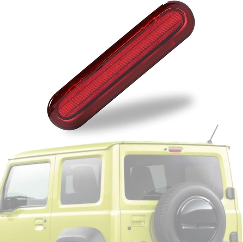 互換品LED ハイマウントストップランプ ジムニー JB64W JB74対応 スペーシア MK53S エブリイ DA17W レッドレンズ (レッドレンズ)