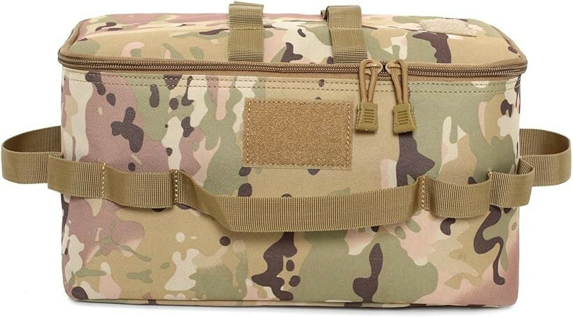 キャンプ ギア 10L 収納 ボックス 食器 ケース 小物入れ ガス缶 収納・アウトドア ...