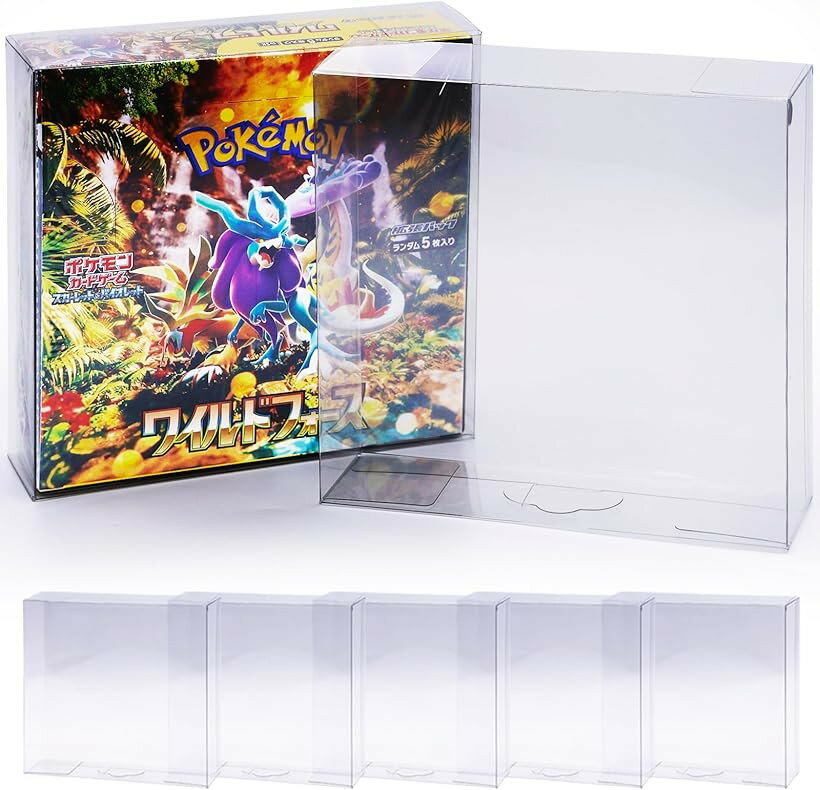 コレクター共同開発 ポケモンカード BOX ローダー 保管用ケース UVカット セミハード (透明, ...