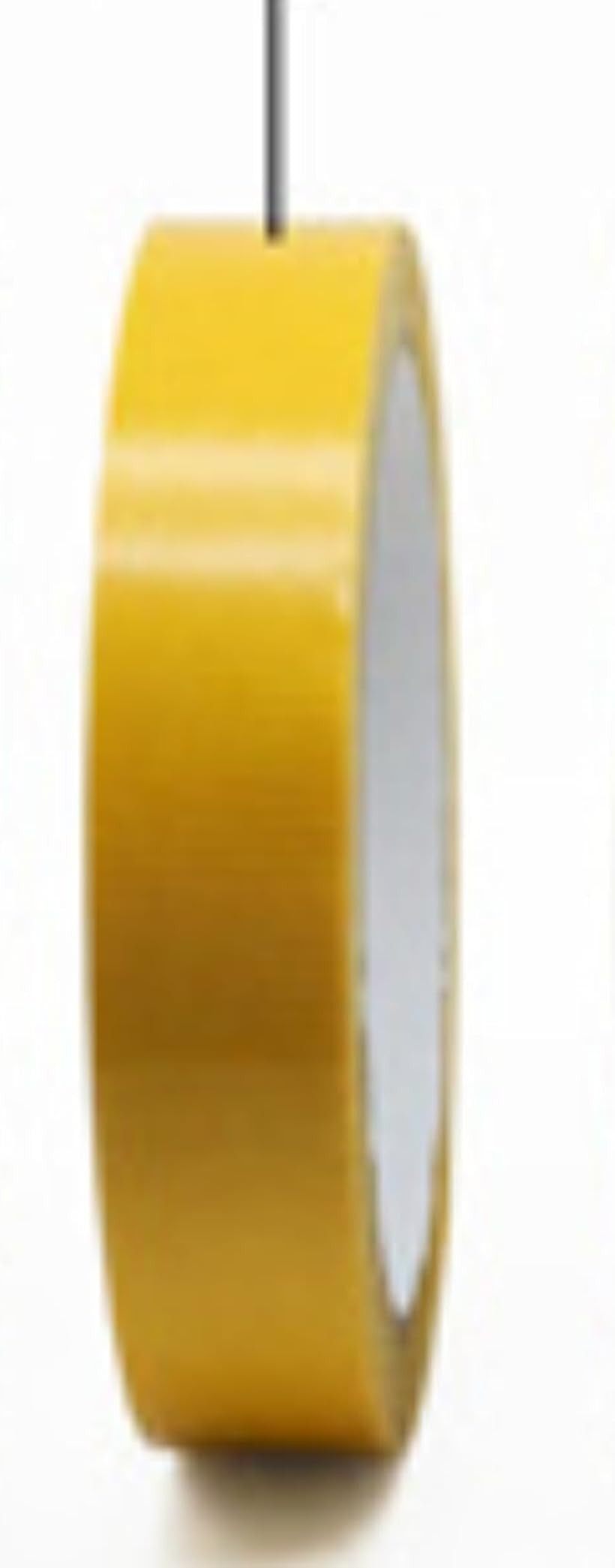 両面テープ 超強力 はがせる 布用 壁紙用 透明 薄型 強力粘着テープ 防水 屋外 室内対応 テープ付き代用 剥がせる両面テープ DIY修繕 (イエロー, 2cmx20m)