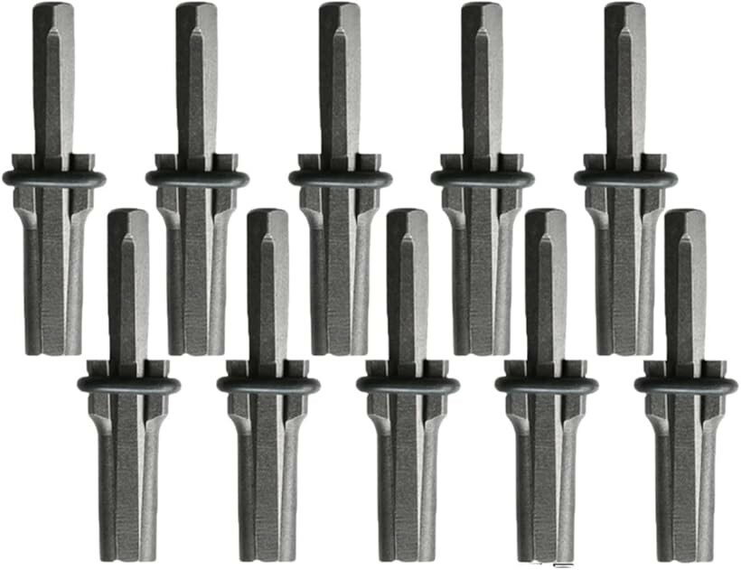セリ矢 石割り道具 ストーンスプリッター くさび ストーンオープナー 岩 10本セット 18mm (18mm)
