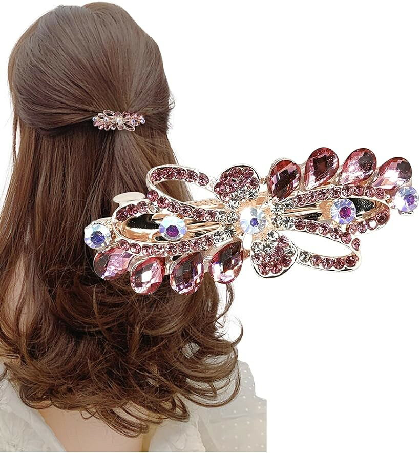 楽天市場】ビジュー（バレッタ｜ヘアアクセサリー）：レディース