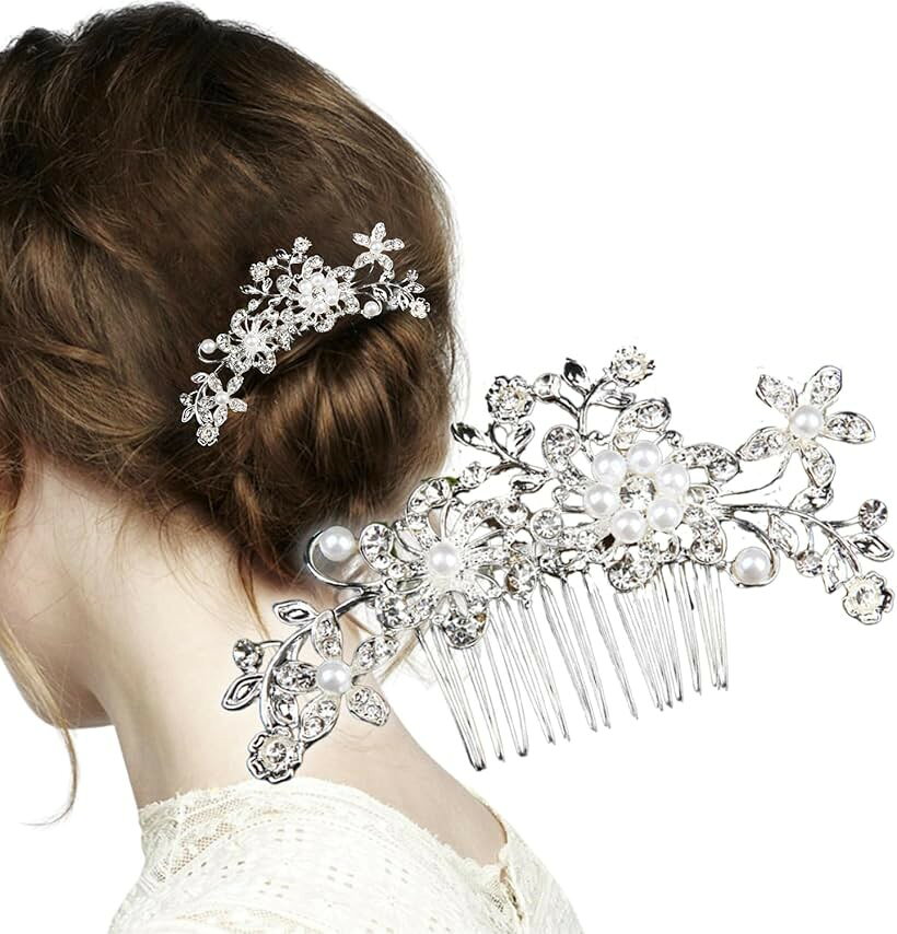 バリエーションコード : 2b91j1ipq8商品コード2b9wi02tkd商品名ヘアコーム ヘアピン ヘアアクセサリー パール 髪飾り フォーマル パーティヘアブランドHerbeluemily(ハベルミリィ)カラーCヘアスタイルを上品かつ華やかに彩るヘアコーム型のアクセサリー。凝ったヘアアレンジから簡単なまとめ髪にまで使用でき、様々なシーンで活躍する優秀なジュエリーです。美しく輝くヘアピンなので、シンプルながらも存在感のあるヘアアレンジを実現します。自由に付ける位置をかえることで、様々なヘアアレンジに対応できます。結婚式・ウエディング・ブライダル・フォーマルなお呼ばれシーンはもちろん、食事会、同窓会、披露宴、パーティー、演奏会、発表会、二次会、卒業式、入学式、成人式、七五三、和装、撮影など、衣装・小物としてなど、華やかなシーンに幅広くご使用いただけます。一つあるだけで、ヘアアレンジを華やかにする大変便利なアイテムです。お友達とのおそろいアイテムや、ご家族へのプチギフト、母の日のプレゼントとしてもおすすめです。ライブ、イベントなどの推し活・ヲタ活のヘアメイク時にもおすすめ。商品サイズ：A幅11cm，B幅11cm，C幅12cm，D幅11.5cm，E幅8cm コーム共通:幅6cmx長さ3.5cm ＊詳細サイズは画像をご覧ください。※ 他ネットショップでも併売しているため、ご注文後に在庫切れとなる場合があります。予めご了承ください。※ 品薄または希少等の理由により、参考価格よりも高い価格で販売されている場合があります。ご注文の際には必ず販売価格をご確認ください。※ 沖縄県、離島または一部地域の場合、別途送料の負担をお願いする場合があります。予めご了承ください。※ お使いのモニタにより写真の色が実際の商品の色と異なる場合や、イメージに差異が生じることがあります。予めご了承ください。※ 商品の詳細（カラー・数量・サイズ 等）については、ページ内の商品説明をご確認のうえ、ご注文ください。※ モバイル版・スマホ版ページでは、お使いの端末によっては一部の情報が表示されないことがあります。すべての記載情報をご確認するには、PC版ページをご覧ください。
