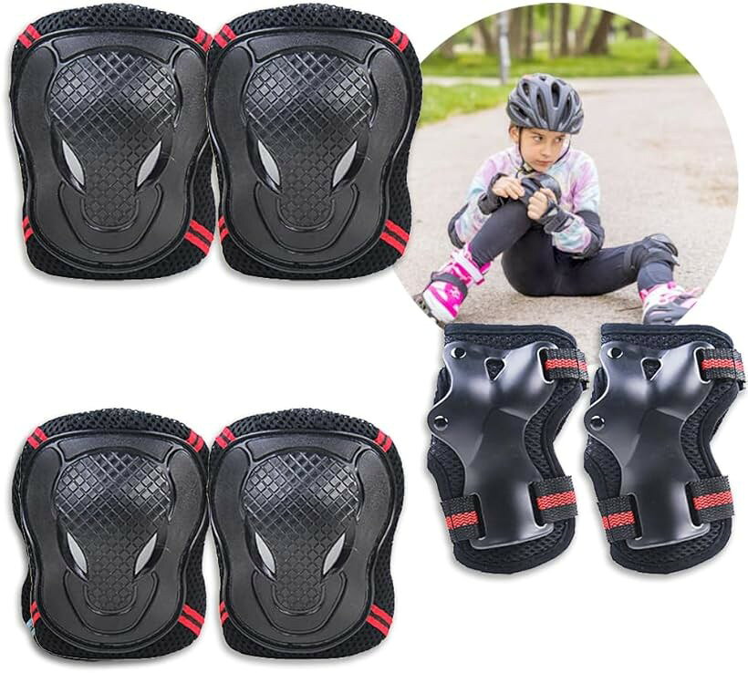 プロテクター スケボー 自転車 子供 大人 練習 スケート キック ボード バイク 肘 ...