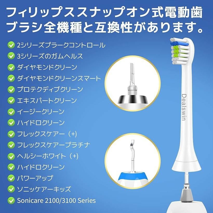 互換品 互換ブラシ 替えブラシ ミニ コンパクト フィリップス ソニッケアー 電動歯...