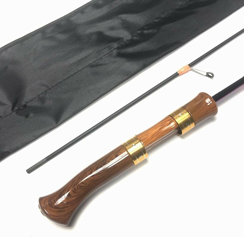 ルアーロッド トラウトロッド エリアトラウト 渓流ロッド バスロッド 岩魚 ニジマス (6.5ft(1.98m)スピニングロッド2ピース(L), 6.5ft)