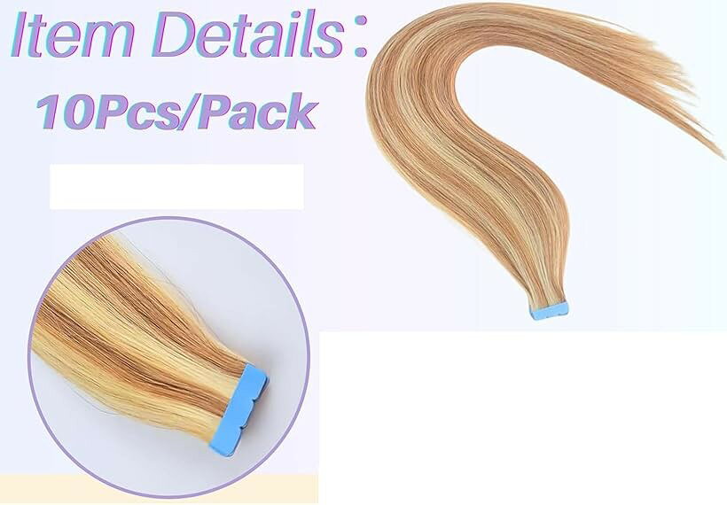 バリエーションコード : 2brv6ldp3q商品コード2brv4hnqp8商品名人毛 シールエクステ M tape hair レミーエクステ カラー ウィッグ エクステンション 10本 P27-613# 16inch 40cmブランドXUANHEFAカラーP27-613#サイズ等16inch（40cm）人毛 シールエクステ human hair M tape in hair extensions カラー 自然ウィッグ エクステンション使用：イベント用や普段用やコスプレ用ヘアスタイリング用品です。シールエクステなので、簡単でヘアスタイリングできます、シール部分も変更できます、とても便利です。一瞬でお客様の髪のボリュームや色をすばやく変えることができます。人毛エクステですので、自然でナチュラルです。内容：10本セット／袋、サイズ（長さ縦）：14inch(35cm)，16inch(40cm)，10本色は写真通りです。ご覧ください。重量：2g/本。※ 他ネットショップでも併売しているため、ご注文後に在庫切れとなる場合があります。予めご了承ください。※ 品薄または希少等の理由により、参考価格よりも高い価格で販売されている場合があります。ご注文の際には必ず販売価格をご確認ください。※ 沖縄県、離島または一部地域の場合、別途送料の負担をお願いする場合があります。予めご了承ください。※ お使いのモニタにより写真の色が実際の商品の色と異なる場合や、イメージに差異が生じることがあります。予めご了承ください。※ 商品の詳細（カラー・数量・サイズ 等）については、ページ内の商品説明をご確認のうえ、ご注文ください。※ モバイル版・スマホ版ページでは、お使いの端末によっては一部の情報が表示されないことがあります。すべての記載情報をご確認するには、PC版ページをご覧ください。