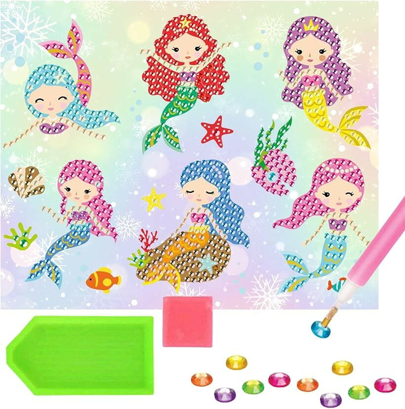 これだけで完成できる 集中力 おもちゃ キラキラ ダイヤモンドアート キット モン...