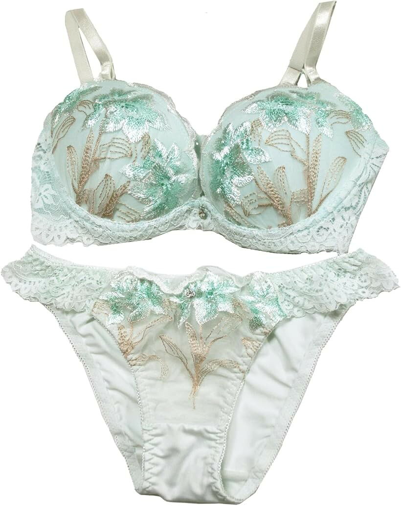 バリエーションコード : 2buojuitqj商品コード2buo2ojcui商品名レディース ブラジャー ブラ ショーツ セット 女性 下着 花柄 刺繍 ペール フラワーブランドLaulea Akoakoa(ラウレアアコアコア)カラーミントサイズ等C65「 内容 」 ブラジャー ＆ ショーツセット「カラー」 ミント ピンク　「サイズ」A70 A75 B65 B70 B75 B80 C65 C70 C75 C80 D65 D70 D75 D80 D85 E75 E80 E85 F75 F80 F85「 特徴 」 刺繍 / 花柄 / サイドレース / ペールフラワー / サイドチュールショーツ / ストレッチ / ストラップ調整可 ・ 取り外し可 / パッドポケットなし / 取り外しパッドなし / 下厚カップ約 1.5cm / サイドボーンあり / 伸縮性あり / 2列x3段ホック / 3列3段ホック ( D85、E80～85 / F80～85 )「 素材 」 ブラジャー ：ポリエステル、ナイロン、その他　ショーツ ： ポリエステル、ナイロン、その他日本規格の海外製造品でございます。品質はMade in Japanと比較しても遜色はございません。クオリティの高い品質でご提供させていただいております。※ 他ネットショップでも併売しているため、ご注文後に在庫切れとなる場合があります。予めご了承ください。※ 品薄または希少等の理由により、参考価格よりも高い価格で販売されている場合があります。ご注文の際には必ず販売価格をご確認ください。※ 沖縄県、離島または一部地域の場合、別途送料の負担をお願いする場合があります。予めご了承ください。※ お使いのモニタにより写真の色が実際の商品の色と異なる場合や、イメージに差異が生じることがあります。予めご了承ください。※ 商品の詳細（カラー・数量・サイズ 等）については、ページ内の商品説明をご確認のうえ、ご注文ください。※ モバイル版・スマホ版ページでは、お使いの端末によっては一部の情報が表示されないことがあります。すべての記載情報をご確認するには、PC版ページをご覧ください。