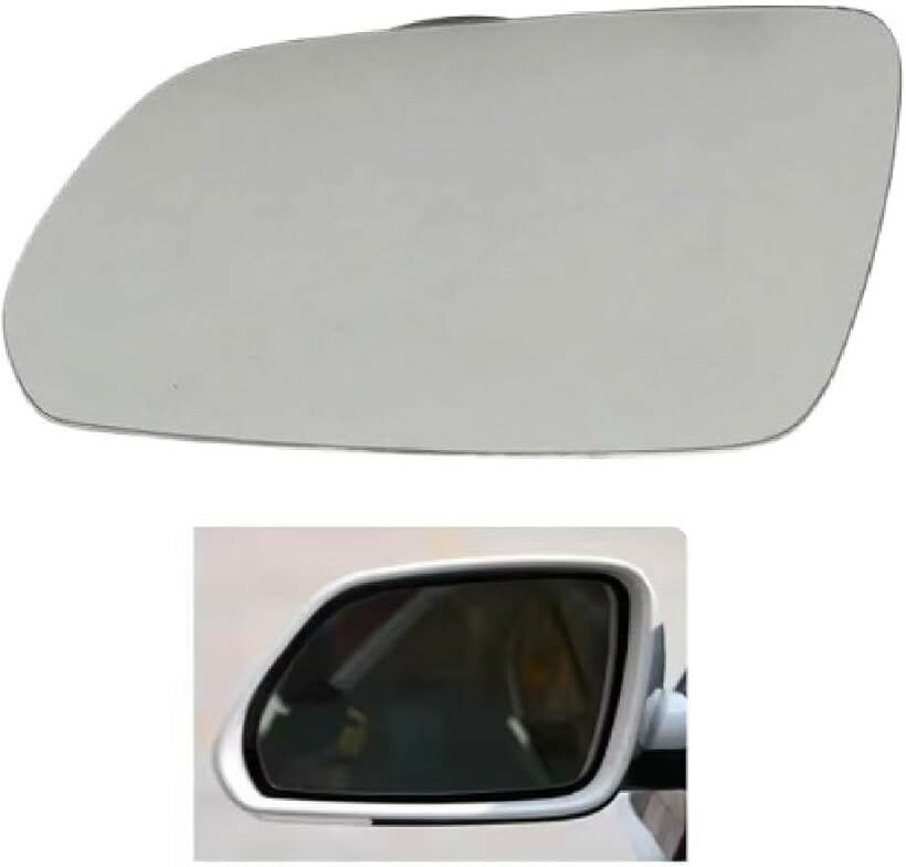 互換品フォルクスワーゲン VW ポロ POLO 9N 後期 2005-2009 ミラー レンズ ウインカー付きドアミラー車 適合 ミラーレンズ サイドミラー バックミラー 電動ヒーター 接続可 純正 交換 予備 社外品 左側用 (左側用)