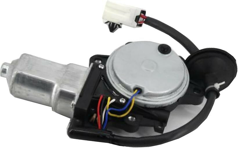 互換品日産 フェアレディZ/スカイライン Z33/HZ33 CPV35/G35/CV35 フロント パワーウインドウ モーター 80730-CD00A/80730-CD001 クーペ ウィンドウ ガラス 純正 (ブラック, 右側/運転席用)