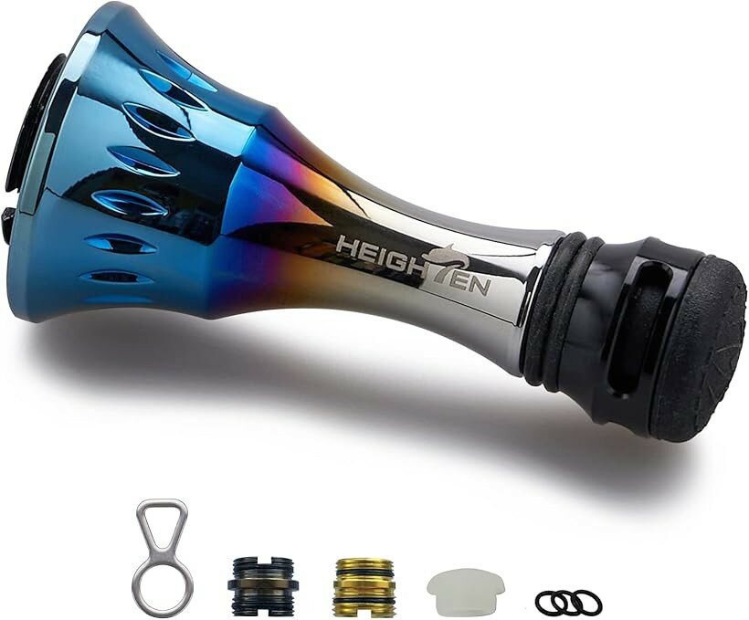 38mm リール スタンド シマノ SHIMANO ダイワ DAIWA スピニングリール 通用 4.8g フックキーパー ラインストッパー ブラック 467 (ブラック)