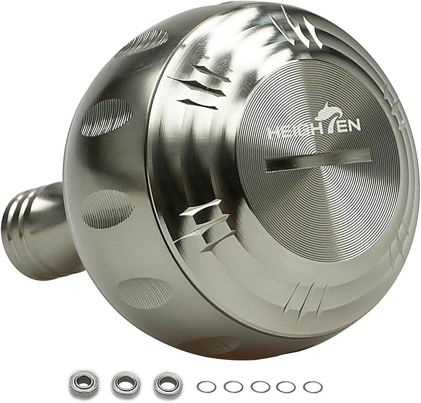 バリエーションコード : 2b4d5kyu8h商品コード2b4d5rw8w2商品名45mm パワー リール ハンドル ノブ 4色 シマノ Shimano Bタイプ ダイワ Daiwa Lサイズ 通用 Harmer Series ガンメタル 45mm 86ブランドHEIGHTENカラーガンメタルサイズ等45mm「サイズ」直径45mm、長60mm「重量」ノブ26g、付属品17g「素材」70シリーズ航空アルミ。「付属」ベアリング(ステンレス素材)3個、ワッシャー 4個、ブッシング1個。「適応機種」ダイワ L タイプ、シマノ B タイプのスピニングリールハンドル、ベイトリールハンドルに適用。「商品特性」：綺麗な外観、高性能素材、CNC精密加工技術，丈夫で軽い、耐海水、耐腐食、錆付かない、耐久性、安定回転、滑り止め設計、キャップ緩み止め設計、コントロール性能上がり、人体工学設計で疲れない。※ 他ネットショップでも併売しているため、ご注文後に在庫切れとなる場合があります。予めご了承ください。※ 品薄または希少等の理由により、参考価格よりも高い価格で販売されている場合があります。ご注文の際には必ず販売価格をご確認ください。※ 沖縄県、離島または一部地域の場合、別途送料の負担をお願いする場合があります。予めご了承ください。※ お使いのモニタにより写真の色が実際の商品の色と異なる場合や、イメージに差異が生じることがあります。予めご了承ください。※ 商品の詳細（カラー・数量・サイズ 等）については、ページ内の商品説明をご確認のうえ、ご注文ください。※ モバイル版・スマホ版ページでは、お使いの端末によっては一部の情報が表示されないことがあります。すべての記載情報をご確認するには、PC版ページをご覧ください。「商品特性」：綺麗な外観、高性能素材、CNC精密加工技術，丈夫で軽い、耐海水、耐腐食、錆付かない、耐久性、安定回転、滑り止め設計、キャップ緩み止め設計、コントロール性能上がり、人体工学設計で疲れない。