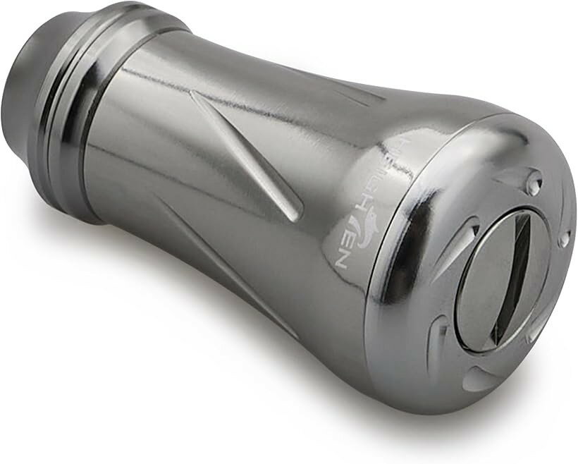 19mm リール ハンドル ノブ 6.8g シマノ ダイワ 通用 Shimano Type Daiwa S用 New Pillar Series ガンメタル 876 (ガンメタル)