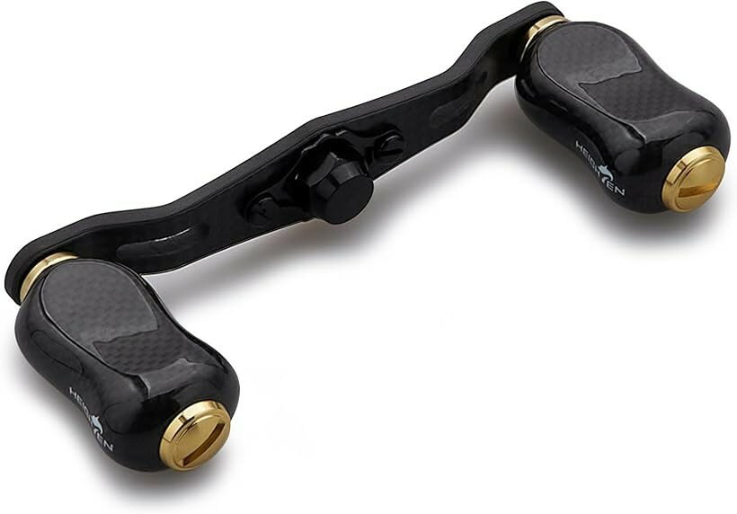 Boat Fishing - リール ハンドル ノブ 搭載 1.5K カーボン シマノ SHIMANO ダイワ DAIWA アブ Abu 通用 ベイトリール Gourd Series 1015 (V2.0 - 85mm - ゴールド - 2)