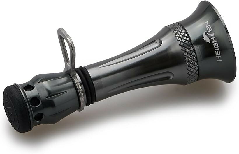 Boat Fishing - 48mm リール スタンド カスタムバランサー 夜光 シマノ SHIMANO ダイワ DAIWA スピニングリール 通用 7-12g調整 フックキーパー ラインストッパー (ダークグレー(22STELLA/23AIRITY), 48mm)