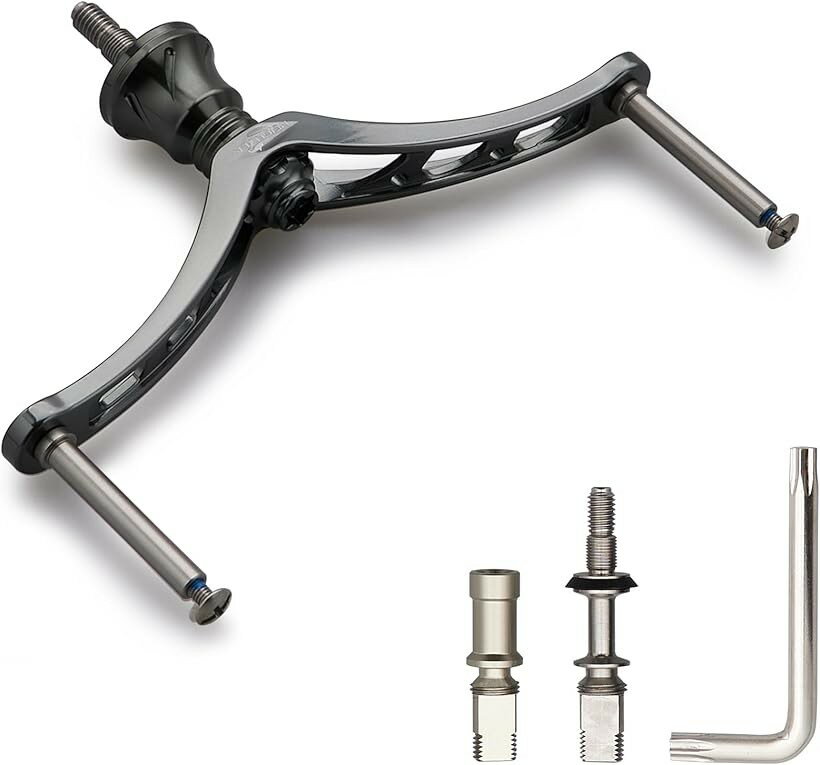 バリエーションコード : 2b2lxovi51商品コード2buh4pip95商品名リール ハンドル ノブなし シマノ Shimano ダイワ DAIWA 通用 スピニングリール 用 102ブランドHEIGHTENカラー98mm - ダークグレー(22STELLA「特徴」70アルミ合金材質、強度アップ、軽い、スカートDIY可能。「サイズ」ハンドル軸心距離80mm/92mm/95mm/98mm/110mm 「総重-ダイワ用」14.5g/25g/20.5g/19.5g/24.5g(ノブなし)「総重-シマノ用」19g/25g/25g/24g/29g(ノブなし) 「素材」70アルミ合金 。「付属」(ノブなし)SHIMANO ソケット1個、DAIWA ソケット1個、レンチ1個、ブッシング2個、ファッシャー10個。「適応機種」SHIMANO、DAIWAのねじ込み式のスピニングリールハンドルの交換に適用。※ 他ネットショップでも併売しているため、ご注文後に在庫切れとなる場合があります。予めご了承ください。※ 品薄または希少等の理由により、参考価格よりも高い価格で販売されている場合があります。ご注文の際には必ず販売価格をご確認ください。※ 沖縄県、離島または一部地域の場合、別途送料の負担をお願いする場合があります。予めご了承ください。※ お使いのモニタにより写真の色が実際の商品の色と異なる場合や、イメージに差異が生じることがあります。予めご了承ください。※ 商品の詳細（カラー・数量・サイズ 等）については、ページ内の商品説明をご確認のうえ、ご注文ください。※ モバイル版・スマホ版ページでは、お使いの端末によっては一部の情報が表示されないことがあります。すべての記載情報をご確認するには、PC版ページをご覧ください。
