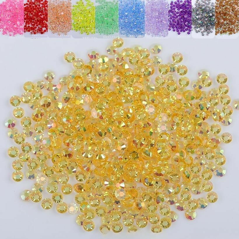 Other - ラインストーン 1000粒 透明クリア うちわデコ (トパーズ, 3mm)
