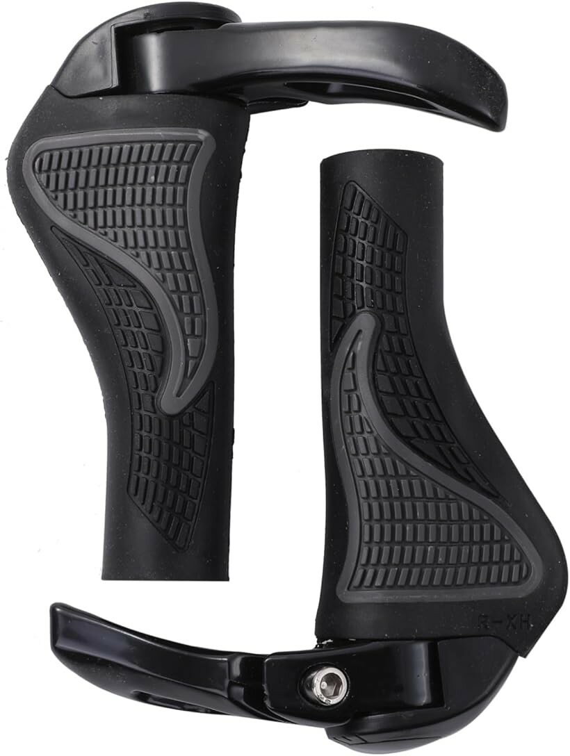 Grip - 自転車 ハンドルグリップ 22.2mm クロスバイク (ブラック)