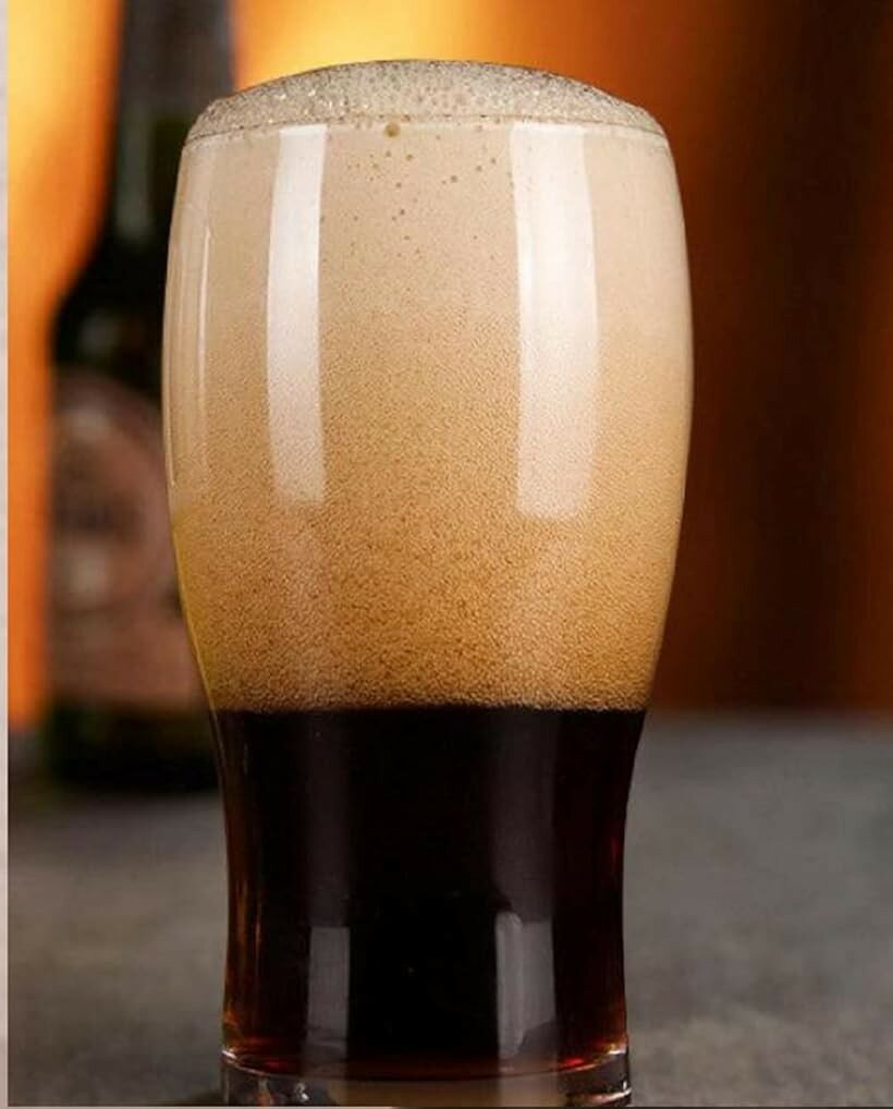 ビール パイント グラス 黒ビール ギネス インペリアルビールグラス イングリッシュパブスタイル 1個 (1個) 3