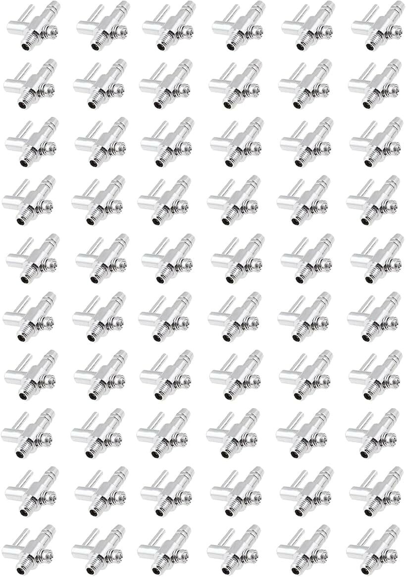 バリエーションコード : 2b4hxg9qd0商品コード2b65dhhodx商品名一方コック レバーバルブ 4mm エアチューブ用 エアー調整 水槽 アクアリウムブランドHIRAISMカラーシルバーサイズ等60個「水槽のエアー調整に」こちらの一方コック（エアバルブ）をエアチューブと繋げてお使い頂くことで、水槽内のエアー調整を行うことができます。お魚や生物達の健康状態に適切な空気量をレバー一つで調節可能です。「DIYも可能」両口の一方はねじ式、片方はチューブを差し込む形状になってます。ネジ側に塩ビパイプ等を合わせることで、分配間の増設や自前の直列分岐管のDIYが可能です。分岐数も自由に決められるので便利です。「大容量60個セット」コスパにこだわったお得な大容量60個セットでお届けいたします。アクアリウム用品は値が張ることも多いですが、安価で自作の分岐管などもDIYできるので、コストを抑えたい方にもおすすめです。「商品内容」水槽用レバーバルブ（一方コック） セット数：60個入 サイズ：25x22mm 外径：4mm 内径3mm 対応チューブ径：4mm 重量：9g / 個 素材：真鍮製（表面：クロムメッキ） カラー：シルバー ＊新品のため、コック部分の固さに個体差がある場合がございます。あらかじめご了承くださいませ。「オリジナルパッケージ付」HIRAISMブランドより、オリジナルパッケージでお客様の元へお届けいたします。商標登録第6321678号※ 他ネットショップでも併売しているため、ご注文後に在庫切れとなる場合があります。予めご了承ください。※ 品薄または希少等の理由により、参考価格よりも高い価格で販売されている場合があります。ご注文の際には必ず販売価格をご確認ください。※ 沖縄県、離島または一部地域の場合、別途送料の負担をお願いする場合があります。予めご了承ください。※ お使いのモニタにより写真の色が実際の商品の色と異なる場合や、イメージに差異が生じることがあります。予めご了承ください。※ 商品の詳細（カラー・数量・サイズ 等）については、ページ内の商品説明をご確認のうえ、ご注文ください。※ モバイル版・スマホ版ページでは、お使いの端末によっては一部の情報が表示されないことがあります。すべての記載情報をご確認するには、PC版ページをご覧ください。