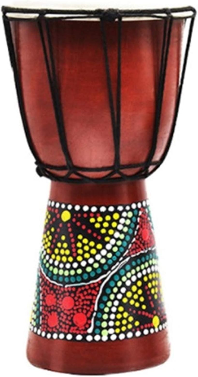 ジャンベ アフリカン ドラム 民族 楽器 打楽器 パーカッション ランダム 約14cm (ランダム 約14cm)