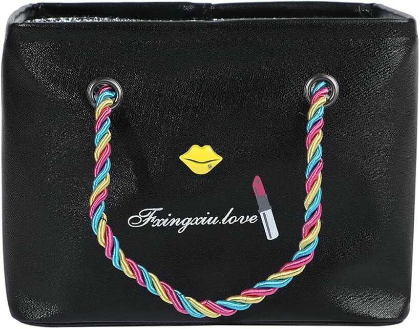 Beach Bags, Pool Bags - AllBright スパバッグ 温泉バッグ お風呂バッグ 銭湯 岩盤浴 サウナ 小物 化粧品 携帯 防水 プール ポーチ カゴ (ブラック, Free Size)