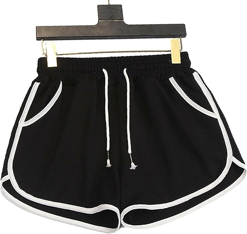 ぴったり セクシー ショーパン 短パン ショートパンツ レディース 部屋着 ブラック...