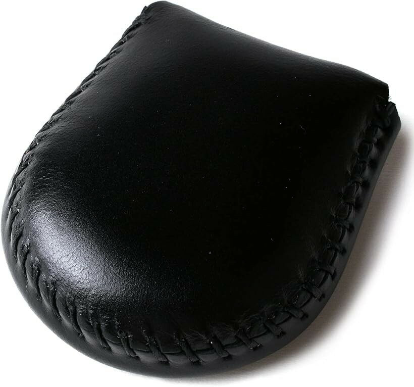 Other - コインケース 小銭入れ 使いやすい 本皮 コンパクト プレゼント (ブラック, Small)
