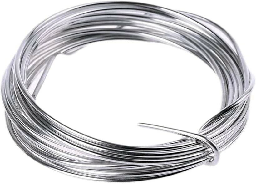 バリエーションコード : 2b4r856f58商品コード2b4r8h8c54商品名アルミワイヤー 3mm アルミ線 針金 太い 全長10m 造形 盆栽 工作ブランドCopeflapカラーシルバー・太さ3mmのアルミニウム製ワイヤー、全長10mです。細すぎず、太すぎず、手で曲げられる柔軟性もあり加工がしやすい太さです。・アクセサリー制作などの手芸用アルミワイヤーや盆栽用はりがね等、様々なご利用が可能となっております。しっかりと強度もあるため、物の固定にもおすすめです。・鉄の針金に比べて柔軟性のあるアルミ製。錆びにくく屋外での利用に便利です。盆栽や園芸の固定用針金としても活躍します。・ワイヤー切断や細かい細工にはペンチやニッパーなどをお使いください。・サイズ：全長10m、 3mm カラー：シルバー、ブラック※ 他ネットショップでも併売しているため、ご注文後に在庫切れとなる場合があります。予めご了承ください。※ 品薄または希少等の理由により、参考価格よりも高い価格で販売されている場合があります。ご注文の際には必ず販売価格をご確認ください。※ 沖縄県、離島または一部地域の場合、別途送料の負担をお願いする場合があります。予めご了承ください。※ お使いのモニタにより写真の色が実際の商品の色と異なる場合や、イメージに差異が生じることがあります。予めご了承ください。※ 商品の詳細（カラー・数量・サイズ 等）については、ページ内の商品説明をご確認のうえ、ご注文ください。※ モバイル版・スマホ版ページでは、お使いの端末によっては一部の情報が表示されないことがあります。すべての記載情報をご確認するには、PC版ページをご覧ください。太さ3mmのアルミニウム製ワイヤー、全長10mです。細すぎず、太すぎず、手で曲げられる柔軟性もあり加工がしやすい太さです。アクセサリー制作などの手芸用アルミワイヤーや盆栽用はりがね等、様々なご利用が可能となっております。しっかりと強度もあるため、物の固定にもおすすめです。鉄の針金に比べて柔軟性のあるアルミ製。錆びにくく屋外での利用に便利です。盆栽や園芸の固定用針金としても活躍します。ワイヤー切断や細かい細工にはペンチやニッパーなどをお使いください。サイズ：全長10m、3mmカラー：シルバー、ブラック