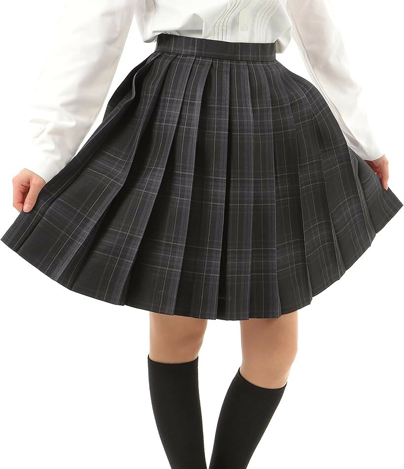 バリエーションコード : 2b401t4lg0商品コード2b40121dj5商品名プリーツスカート チェック柄 丈48cm 膝上 スクールスカート 制服 女子高生 e244ブランドEizaカラーカーボングレイサイズ等XL・素材構成: 100% ポリエステル・女子高生の定番、チェック柄プリーツスカートです。折り目正しいプリーツラインとカラフルな格子柄が人気です。・スカート丈は48cm。短すぎずに可愛く見せる長さです。（モデルの女性は身長150cmですので画像をご確認下さい。）放課後や外出時等、必要であれば折り曲げれば短くする事が出来ますね。ポケットもついており、ウエストはアジャスター付きでサイズ調整が可能です。・厚手のポリエステル素材で長年お使い頂けますので制服の予備、気分を変えてコーディネート用にもお使い頂けます。又、卒業後に高校時代の気分を楽しむ方にもお勧めです。実用的かつカラフルなデザインでプリントも綺麗です。・制服コーデはスクールセーターやネクタイ等で楽しめますが特に夏の時期はトップが半袖シャツとネクタイの小物等で限られてくるのでボトムス（スクールスカート）の柄を変えることでお洒落の幅が広がります。卒業後もカジュアルな着こなしやコスプレ、イベント等にもお使い頂けますよ。・サイズ：S、M、L、XLS：丈 48cm ウエスト 59～64cmM：丈 48cm ウエスト 62～67cmL：丈 48cm ウエスト 66～71cmXL：丈 48cm ウエスト 70～75cmサイドポケットあり。ウエストはアジェスター調整可能。内側にファスナーあり。プリーツを保つためにスカートに横糸が入っておりますのでハサミで切って抜いてください。長持ちさせる為に・洗濯：手洗い推奨・乾燥方法：日陰でつり干し（乾燥機は不可）・アイロン：テカリ防止の為あて布をして中温度にて。※ 他ネットショップでも併売しているため、ご注文後に在庫切れとなる場合があります。予めご了承ください。※ 品薄または希少等の理由により、参考価格よりも高い価格で販売されている場合があります。ご注文の際には必ず販売価格をご確認ください。※ 沖縄県、離島または一部地域の場合、別途送料の負担をお願いする場合があります。予めご了承ください。※ お使いのモニタにより写真の色が実際の商品の色と異なる場合や、イメージに差異が生じることがあります。予めご了承ください。※ 商品の詳細（カラー・数量・サイズ 等）については、ページ内の商品説明をご確認のうえ、ご注文ください。※ モバイル版・スマホ版ページでは、お使いの端末によっては一部の情報が表示されないことがあります。すべての記載情報をご確認するには、PC版ページをご覧ください。女子高生定番のカラフルプリーツスカート女子高生定番のチェック柄。スカート丈は48cmで可愛く見せれます。アジャスター付きでサイズ調整が可能。ポケットもついており実用的厚手のポリエステル素材で長期間使用可能。内側にジッパーあり。制服コーデはスクールセーターやネクタイ等で楽しめますが特に夏の時期はトップが半袖シャツとネクタイの小物等で限られてくるのでボトムス（スクールスカート）の柄を変えることでお洒落の幅が広がります。卒業後もコスプレ、イベント等にもお使い頂けますね。ちょい長め＊スクールスカート「カラフルプリーツスクールスカート」女子高生定番のチェック柄のプリーツスカートです。折り目正しいプリーツラインとカラフルな格子柄が人気です。スカート丈48cm「ちょい膝上丈」短すぎずに可愛く見せる長さです。＊モデルの女性は身長150cmですので画像をご確認下さい。放課後や外出時等、必要であれば折り曲げれば短くする事が出来ますね。ポケット付き実用的な本格仕様学校での予備として、アフタースクールのコーディネートしても楽しめます。サイズ調整可能ウエストはアジャスター付きでサイズ調整が可能です。内側にジッパーあり。スカート丈は43cmで可愛く見せる丁度良い長さです。放課後や外出時等、必要であれば折り曲げれば短くする事が出来ますね。スカート丈比較短すぎずに可愛く見せる長さです。＊モデルの女性は身長150cmです。＊本商品は48cm、43cmスカートも取扱い御座います。ご使用の前にプリーツを保つためにスカートに横糸が入っておりますのでハサミで切って抜いてください。学校やアフタースクールにも＊現役の女子高生や卒業した方もお勧めです。現役女子高生のコーデに思い出作りにカジュアルコーデにもばっちり＊