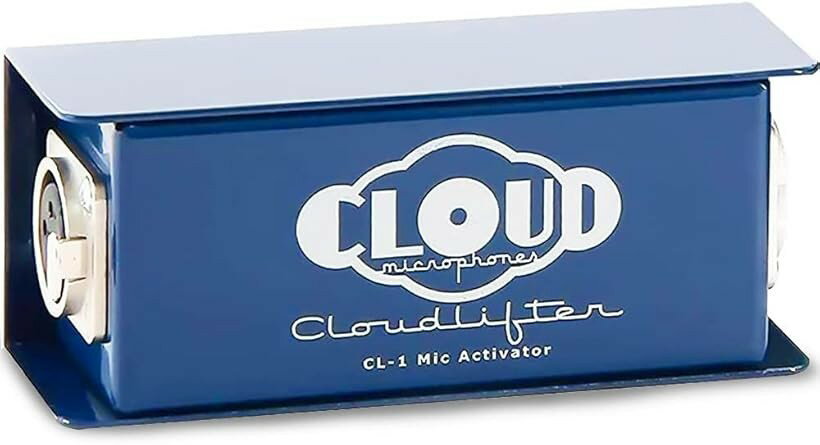 Cloud Microphones Cloudlifter CL-1 by クラウドリフター マイクアンプ マイクプリアンプ アクティベーター マイクブースター クラウドマイクロフォン 日本語説明書付き (青, Cl-1)