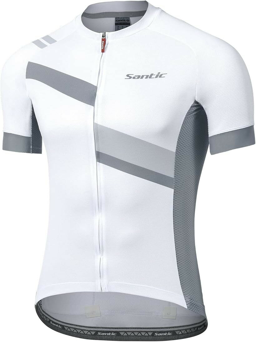 バリエーションコード : 2b4q52xfrt商品コード2b4q5256h8商品名メンズ サイクルジャージ 半袖 サイクルウエア サイクリングジャージ 自転車ウエア ロードバイク サイクリング 弾力 通気 速乾 春夏用ブランドSantic(サンティック)カラーホワイトサイズ等2XL・「機能仕様」弾力、吸汗、速乾、立体縫製、通気・「素材」ポリエステル素材で、圧迫感がなく着心地良い肌ぶりを与えられます。・「ポケット」背中には3つのポケットが付いて、物入れに便利です。・「反射材」反射材付きで、夜間走行時の安全性を高めますサイクルジャージです。・「通気性」優れた通気性と吸汗性で、長時間走行でも、さらりとした着心地春夏用サイクルジャージです。※ 他ネットショップでも併売しているため、ご注文後に在庫切れとなる場合があります。予めご了承ください。※ 品薄または希少等の理由により、参考価格よりも高い価格で販売されている場合があります。ご注文の際には必ず販売価格をご確認ください。※ 沖縄県、離島または一部地域の場合、別途送料の負担をお願いする場合があります。予めご了承ください。※ お使いのモニタにより写真の色が実際の商品の色と異なる場合や、イメージに差異が生じることがあります。予めご了承ください。※ 商品の詳細（カラー・数量・サイズ 等）については、ページ内の商品説明をご確認のうえ、ご注文ください。※ モバイル版・スマホ版ページでは、お使いの端末によっては一部の情報が表示されないことがあります。すべての記載情報をご確認するには、PC版ページをご覧ください。＊商品仕様＊ブランド：Santic適応季節：春夏素材：ポリエステルカラー：：グリーン、グレー、レッド、グレー、ホワイトサイズ：M、L、XL、XXL＊洗い方＊1.水温30℃を限度に、手洗いすることをご推奨します。（洗濯機使用禁止）2.中性洗剤を使用してください。柔軟剤と漂白剤を使用禁止です。3.ドライクリーニングとブラシ洗いは禁止です、色落ちする物と一緒に洗わないでください。4.アイロン仕上げとタンブル乾燥は禁止で、軽く手絞りで脱水してから、つり干しで干してください。＊ご注意＊1.サイズ情報は参考用です。商品を平置きにし、メジャーにて手作業による採寸をするので1-3cm程度の誤差が出る場合がございます。2.撮影時の照明の具合やパソコン画面の設定等の関係で、色や素材感が現物とは異なる場合がございます。あらかじめご了承ください。3.体型には個人差がありますのであくまで参考程度でご判断ください。少し緩めたい場合は一つ大きいサイズを選ぶことをお勧めです